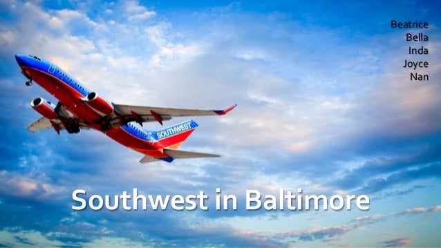southwest airlines in baltimore harvard case study